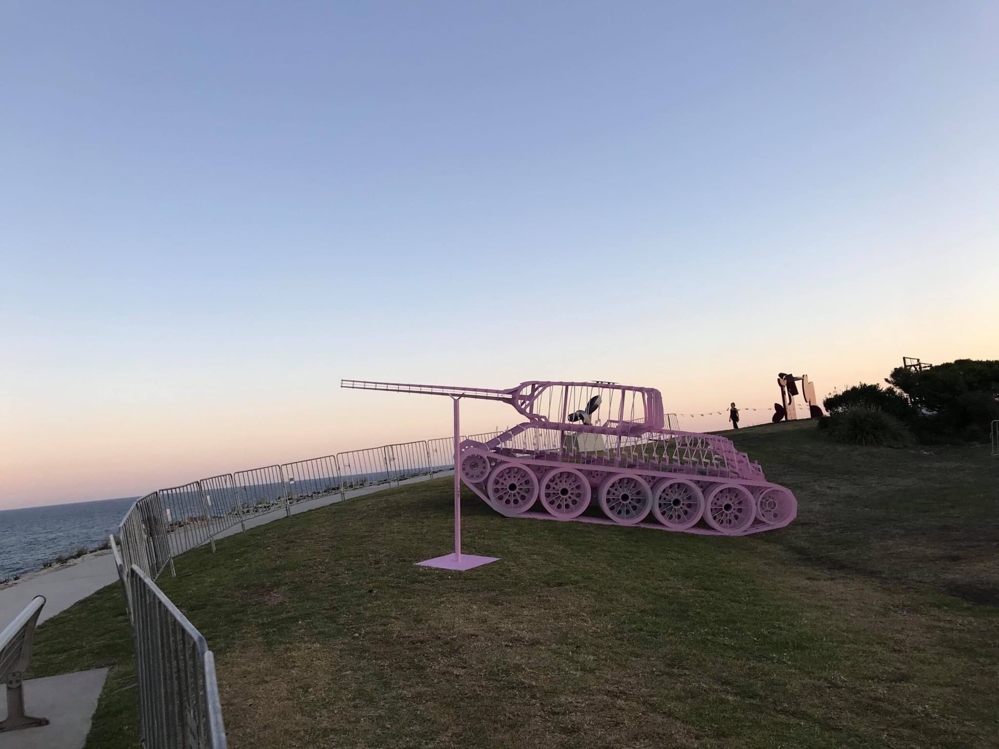 Pink Tank Wrecked